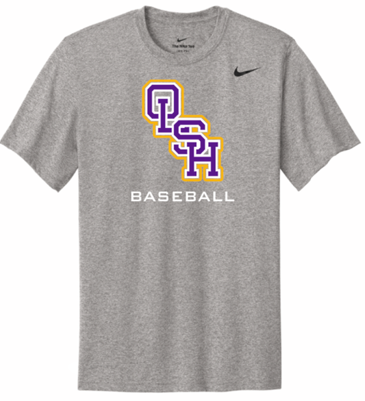 OLSH BASEBALL NIKE ADULT SHORT SLEEVE T-SHIRT