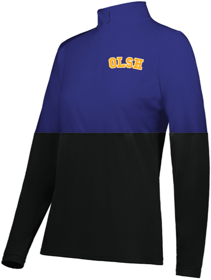 *YOU-PICK-APPAREL* CHOICE OF EMBROIDERED OLSH LOGO ON ANY SIZE & COLOR OF 1/4 ZIP PULLOVER *PRE-ORDER