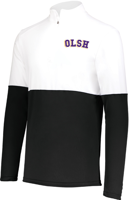 *YOU-PICK-APPAREL* CHOICE OF EMBROIDERED OLSH LOGO ON ANY SIZE & COLOR OF 1/4 ZIP PULLOVER *PRE-ORDER