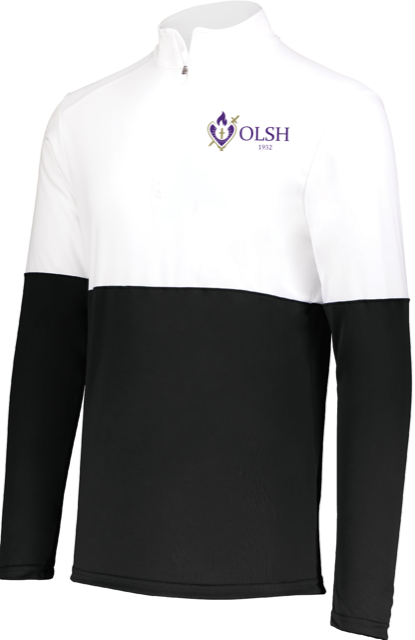 *YOU-PICK-APPAREL* CHOICE OF EMBROIDERED OLSH LOGO ON ANY SIZE & COLOR OF 1/4 ZIP PULLOVER *PRE-ORDER