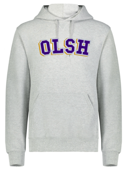 OLSH ADULT RUSSELL BRAND FULLY EMBROIDERED HOODED SWEATSHIRT *BACK IN STOCK WITH 2 COLOR OPTIONS!*