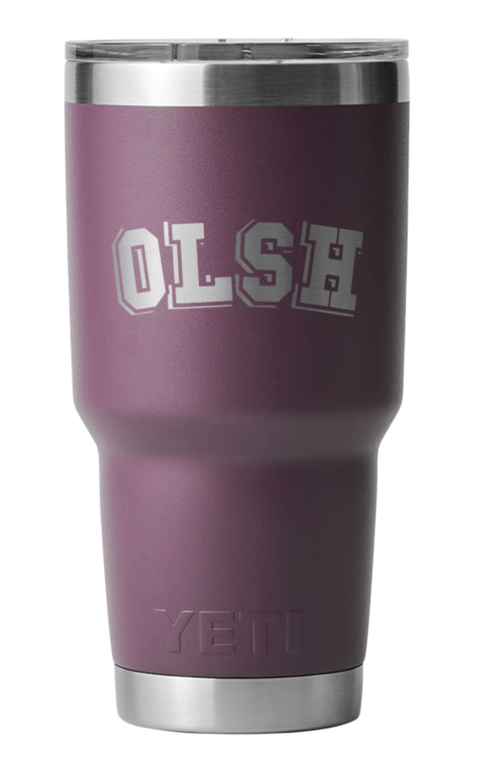 OLSH YETI RAMBLER® 30 OZ TUMBLER WITH MAGSLIDER™ LID - NORDIC PURPLE